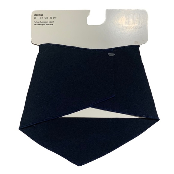 Easter Dog Bandanna Adjustable Tie On Dog Accessory Blue Multicolor Med/Large - Picture 3 of 9